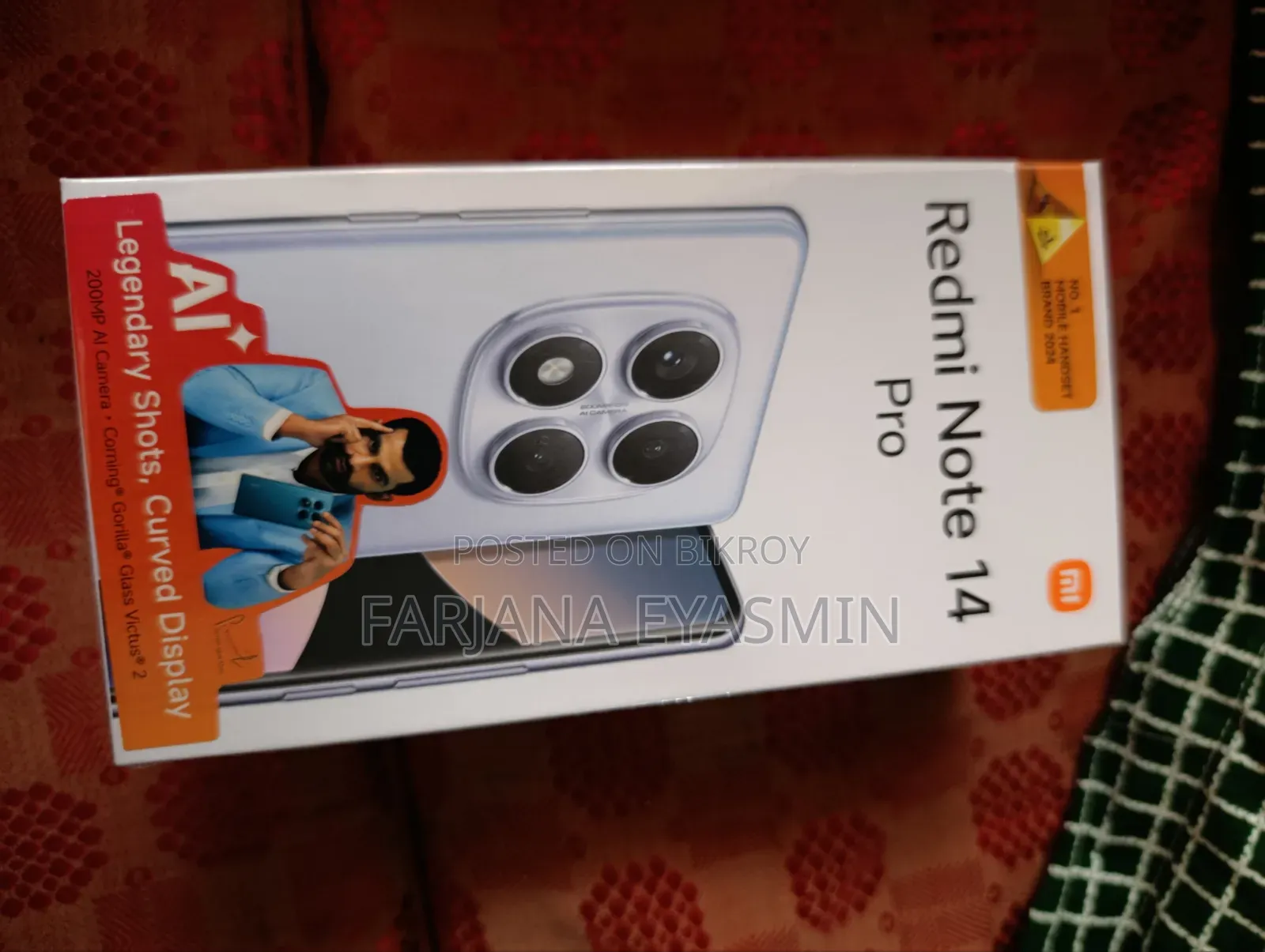 Xiaomi Redmi Note 14 Pro 256 GB Black