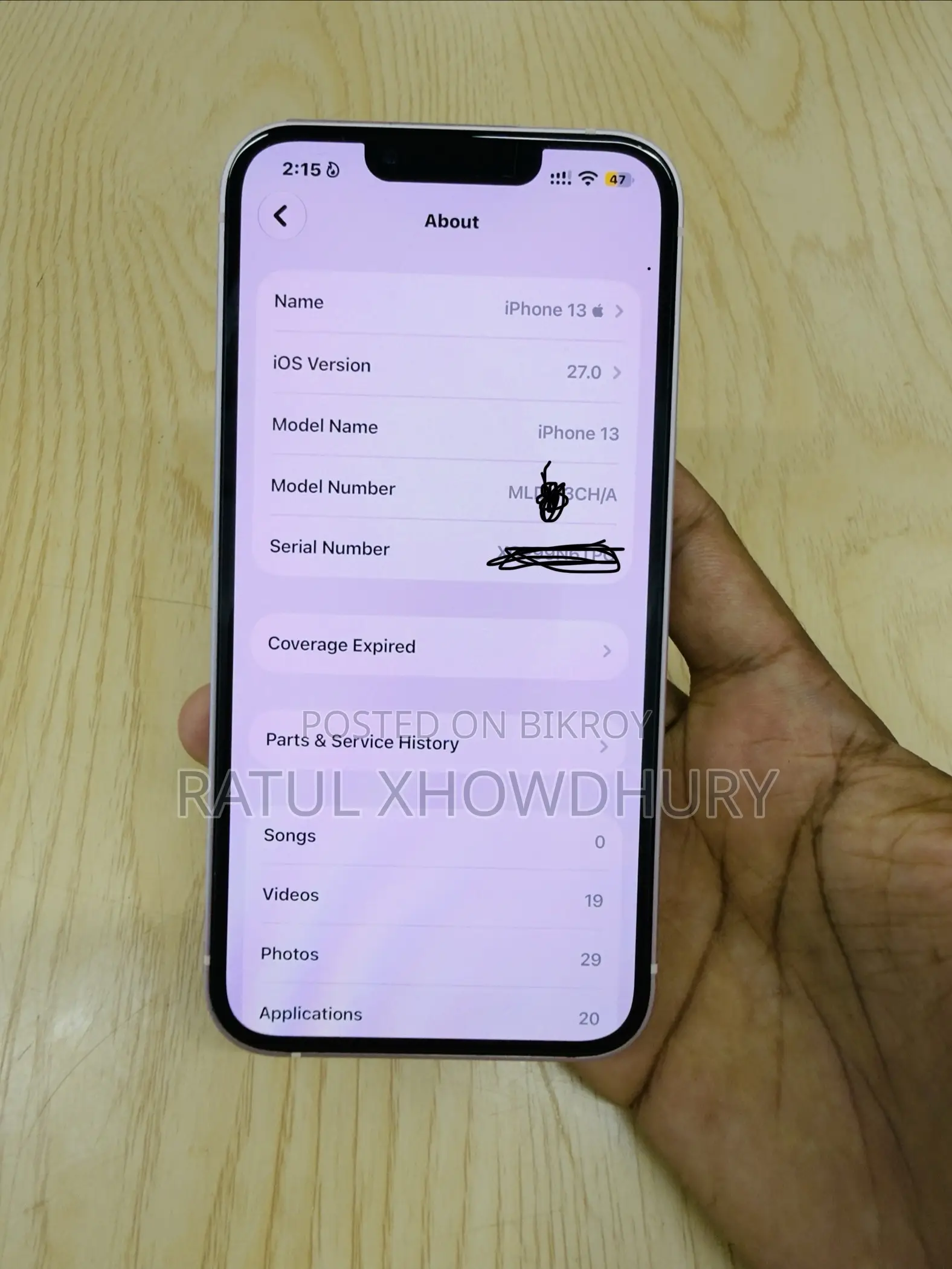 Apple iPhone 13 128 GB White