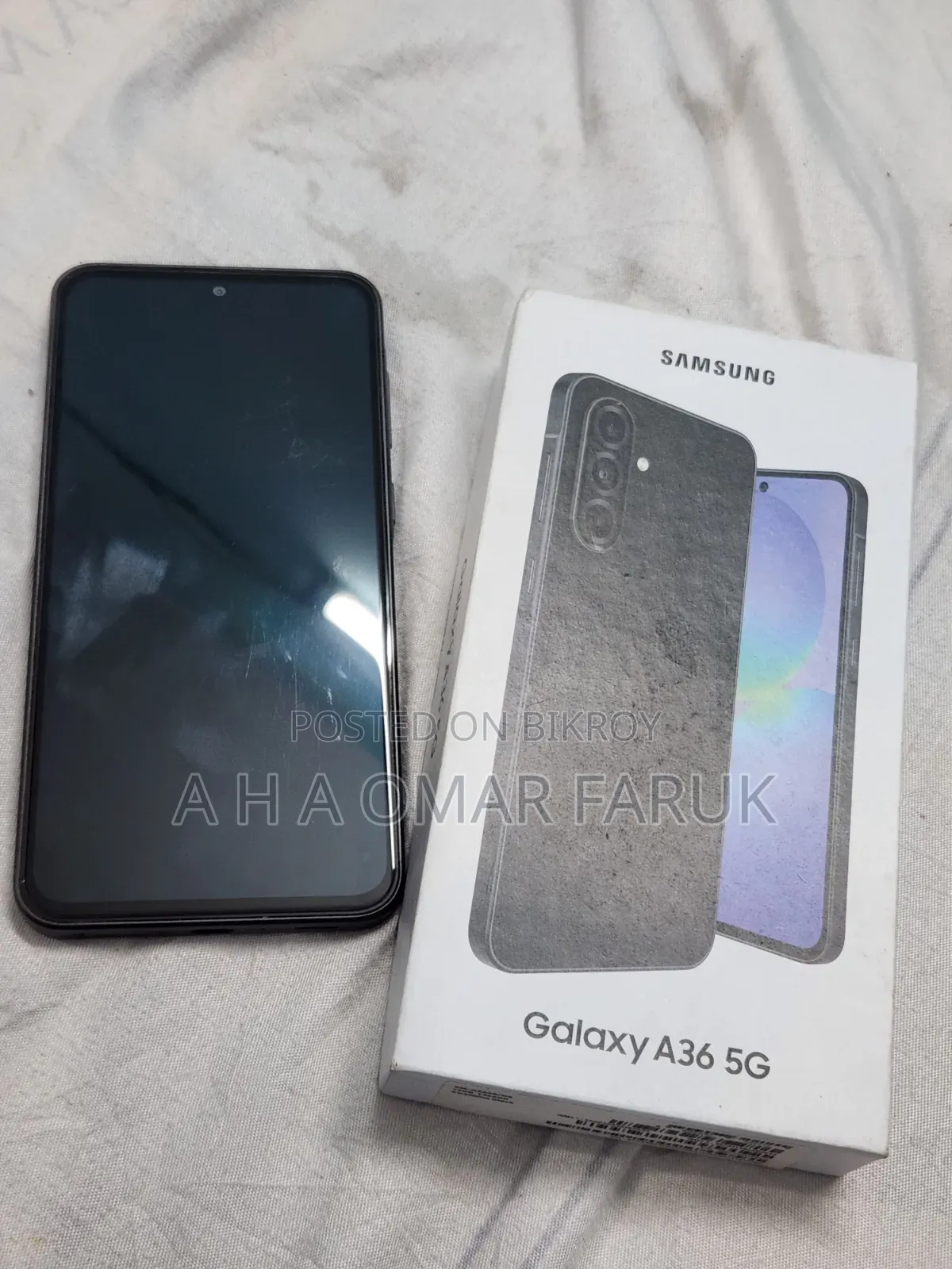 স্যামসাং গ্যালাক্সি এ৩৬ ২৫৬ জিবি ব্ল্যাক