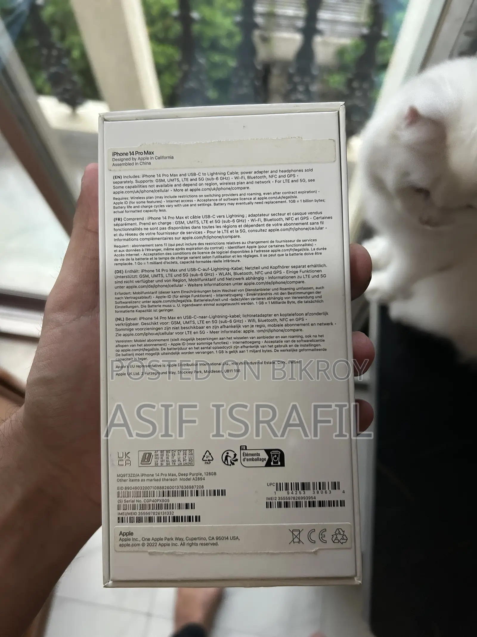 Apple iPhone 14 Pro Max 128 GB Purple