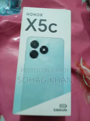 New Honor X5c Plus 64 GB Black