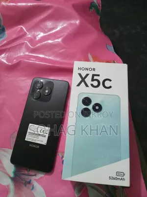 New Honor X5c Plus 64 GB Black