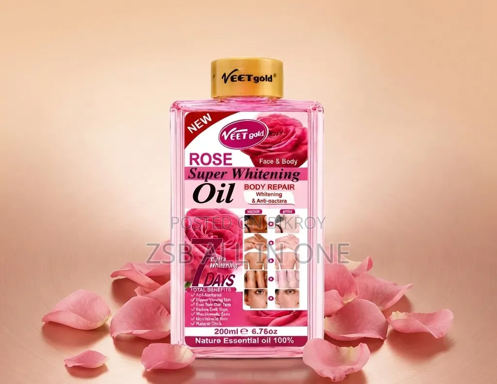 VEETgold Rose Super Whitening Oil 200ml