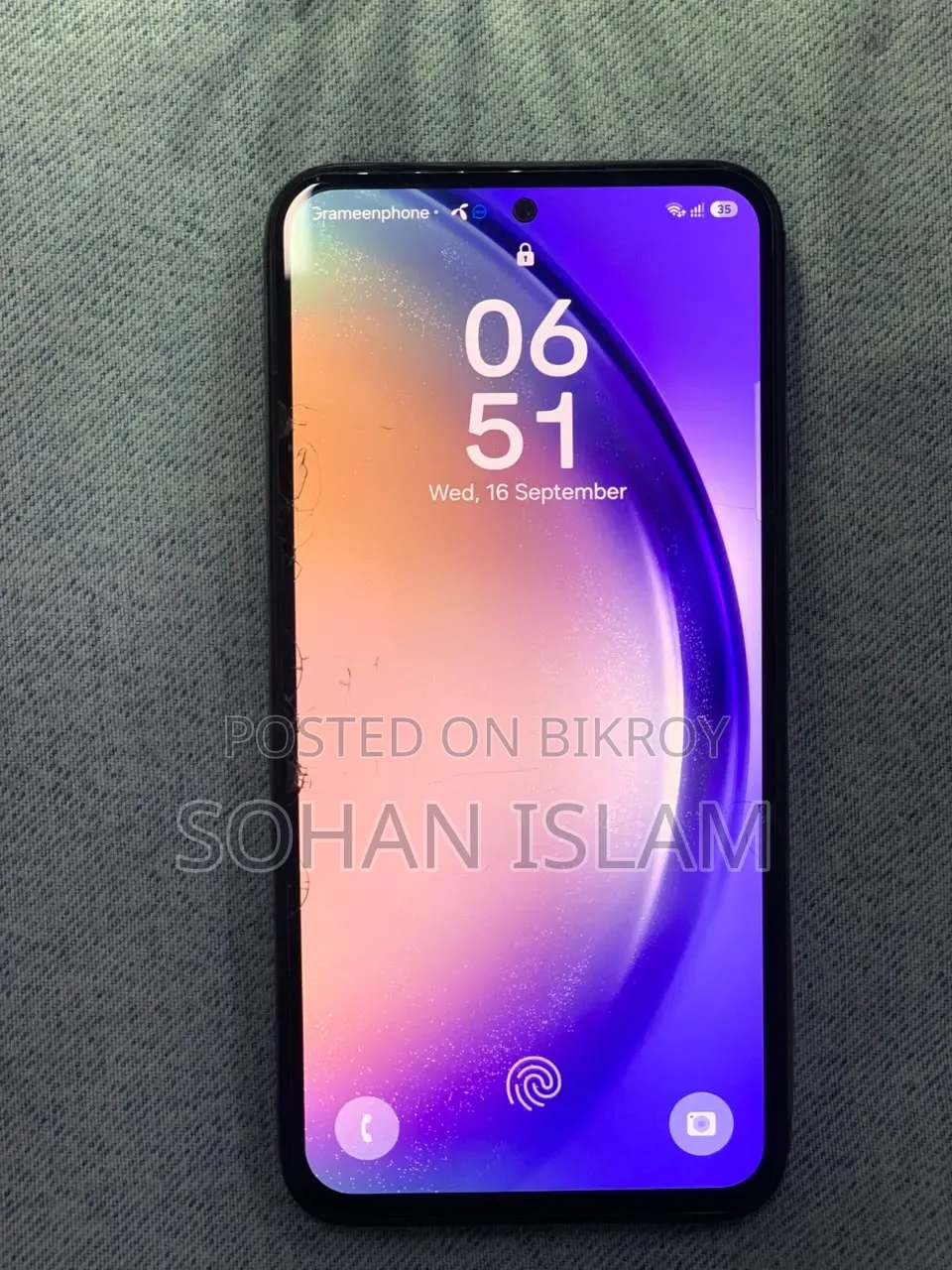 স্যামসাং গ্যালাক্সি এ৫৪ ৫জি ১২৮ জিবি ব্ল্যাক