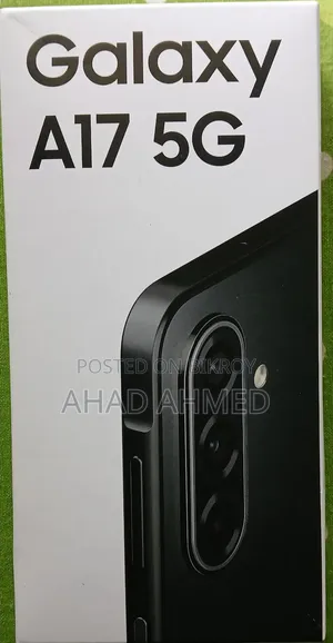নতুন স্যামসাং গ্যালাক্সি এ১৭ ৫জি ১২৮ জিবি কালো