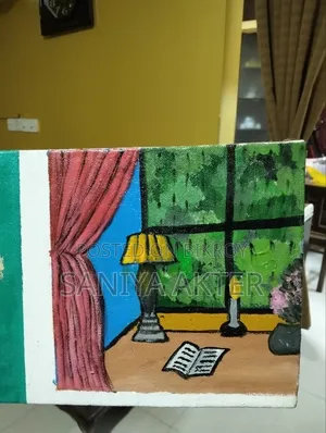 হাতে তৈরি অ্যাক্রিলিক পেইন্টিং ক্যানভাস