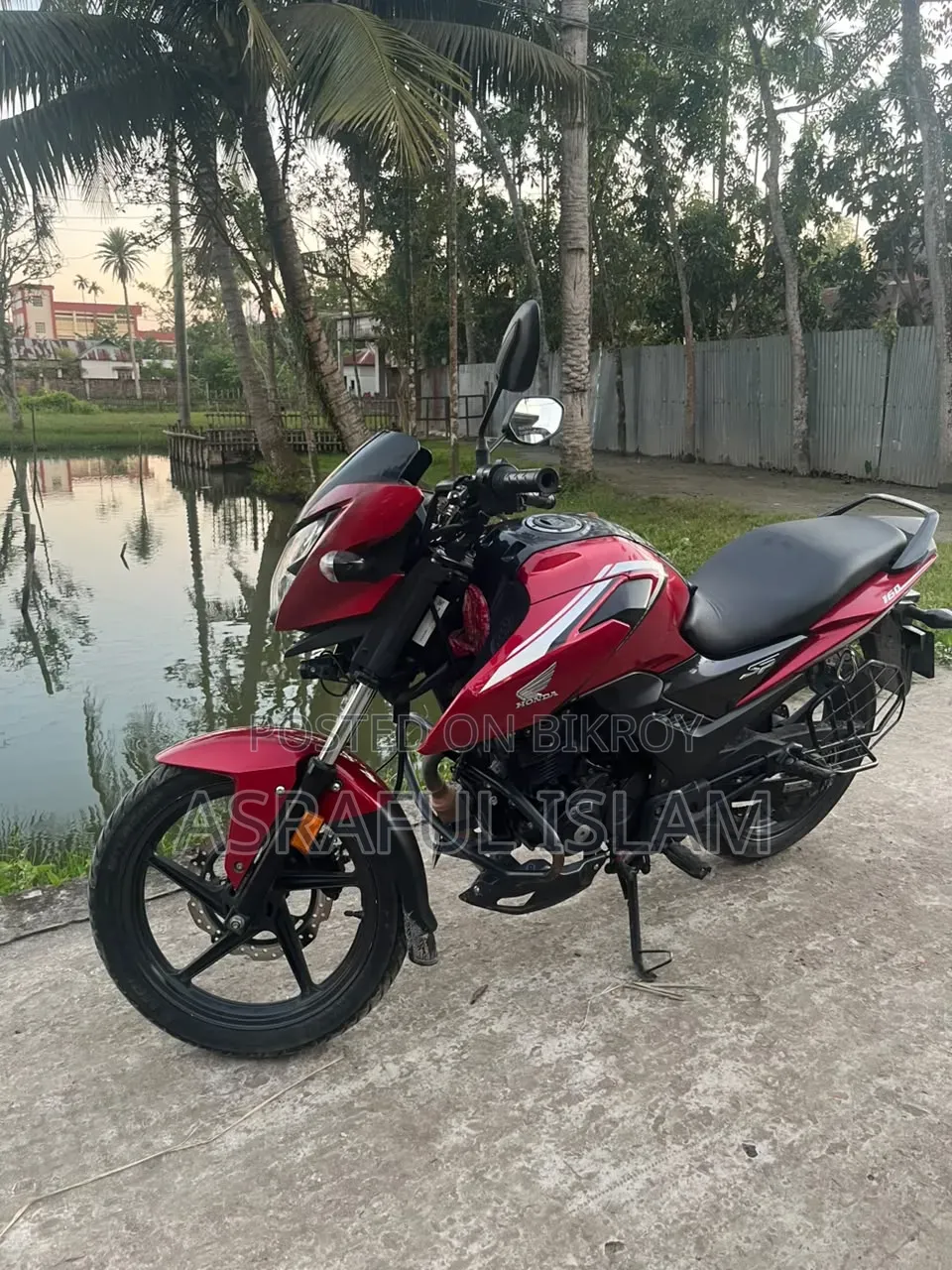 Honda Shine SP 2024 Red