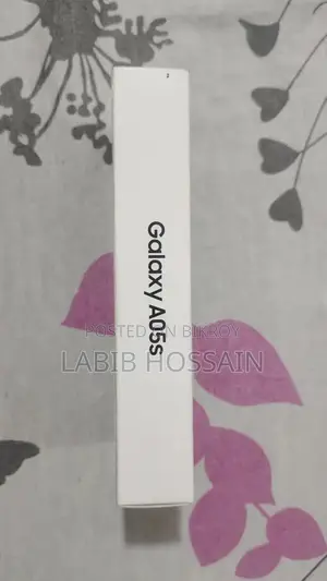 নতুন স্যামসাং গ্যালাক্সি এ০৫এস ১২৮ জিবি কালো