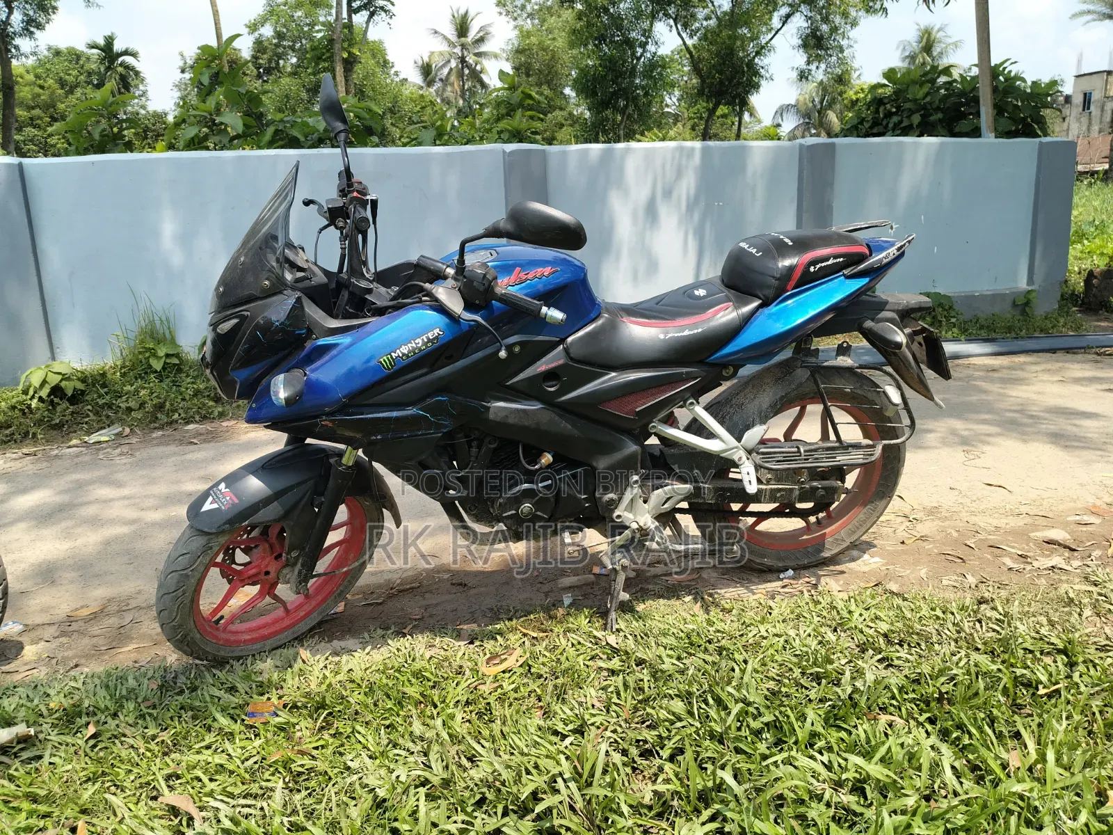 বাজাজ পালসার ১৫০ ২০১৮ নীল