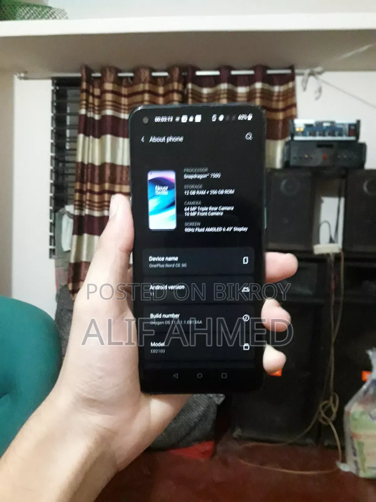 OnePlus Nord CE 5G 256 GB Black