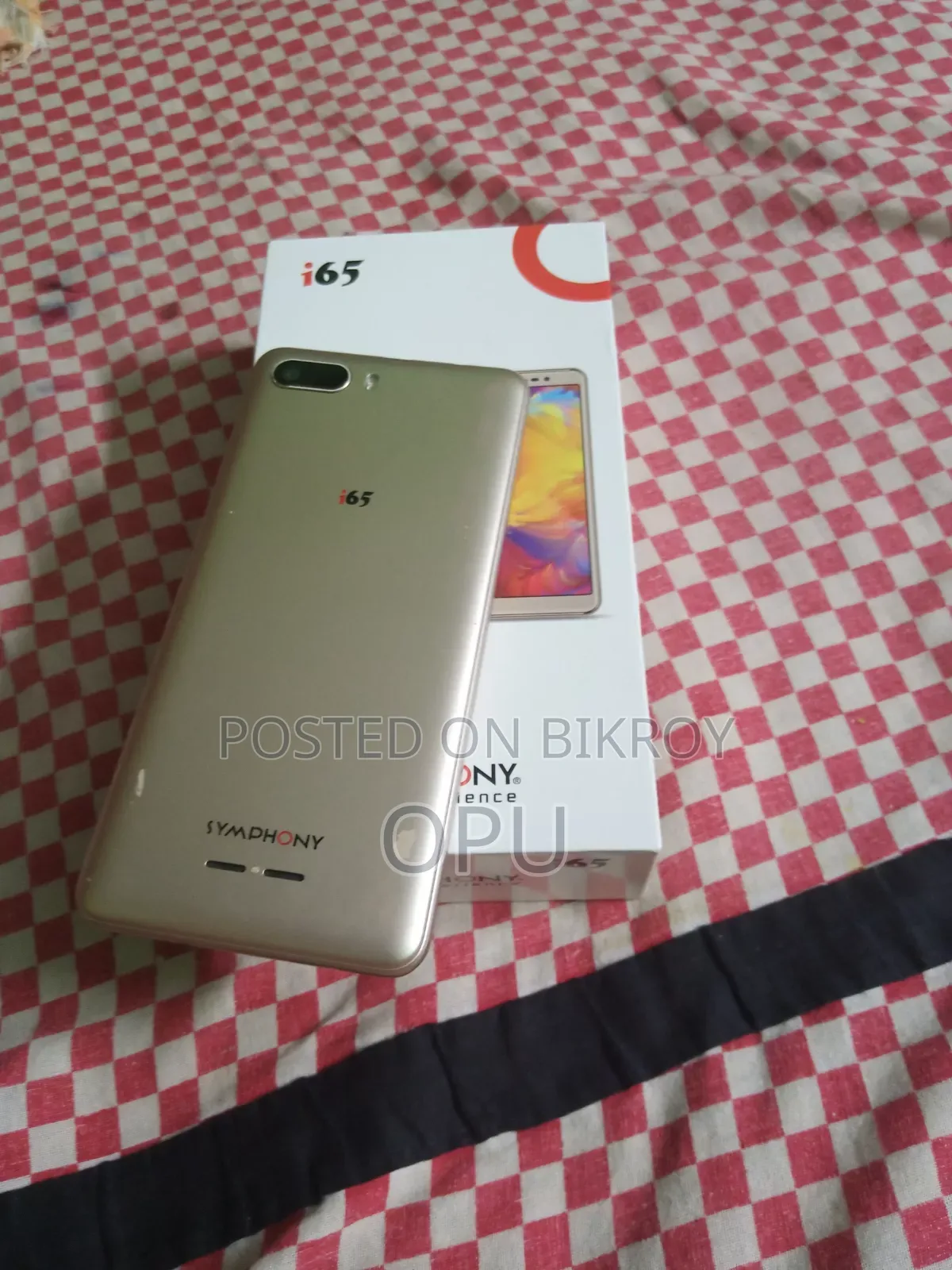 সিম্ফনি আই৬৫ ৮ জিবি গোল্ড