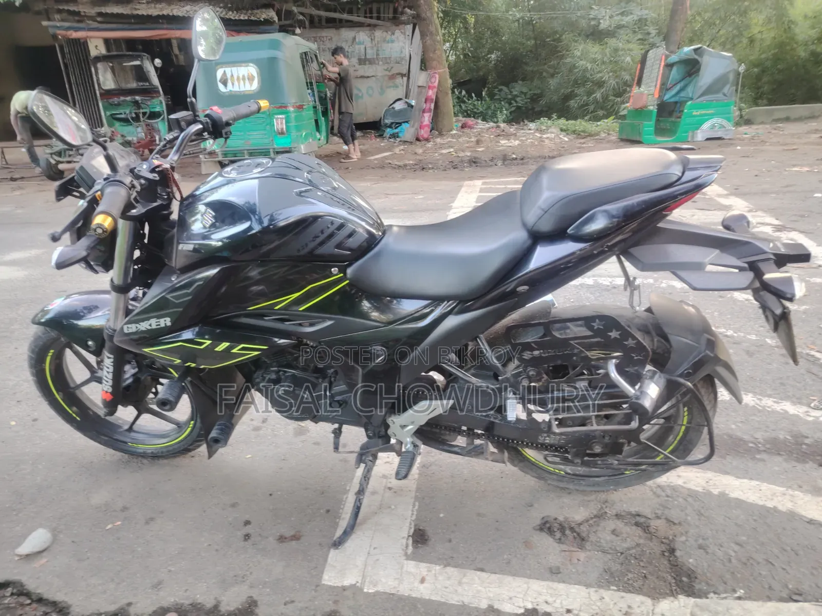 Suzuki Gixxer 2023 Black