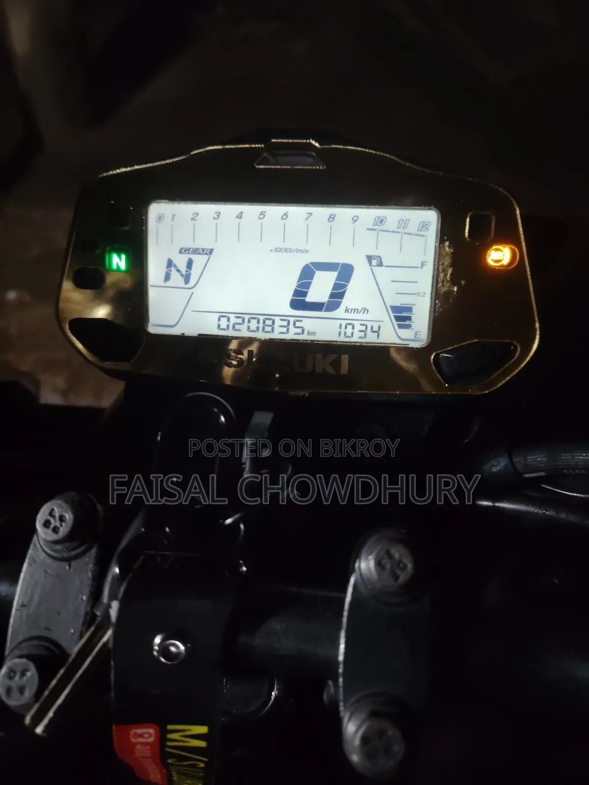 Suzuki Gixxer 2023 Black