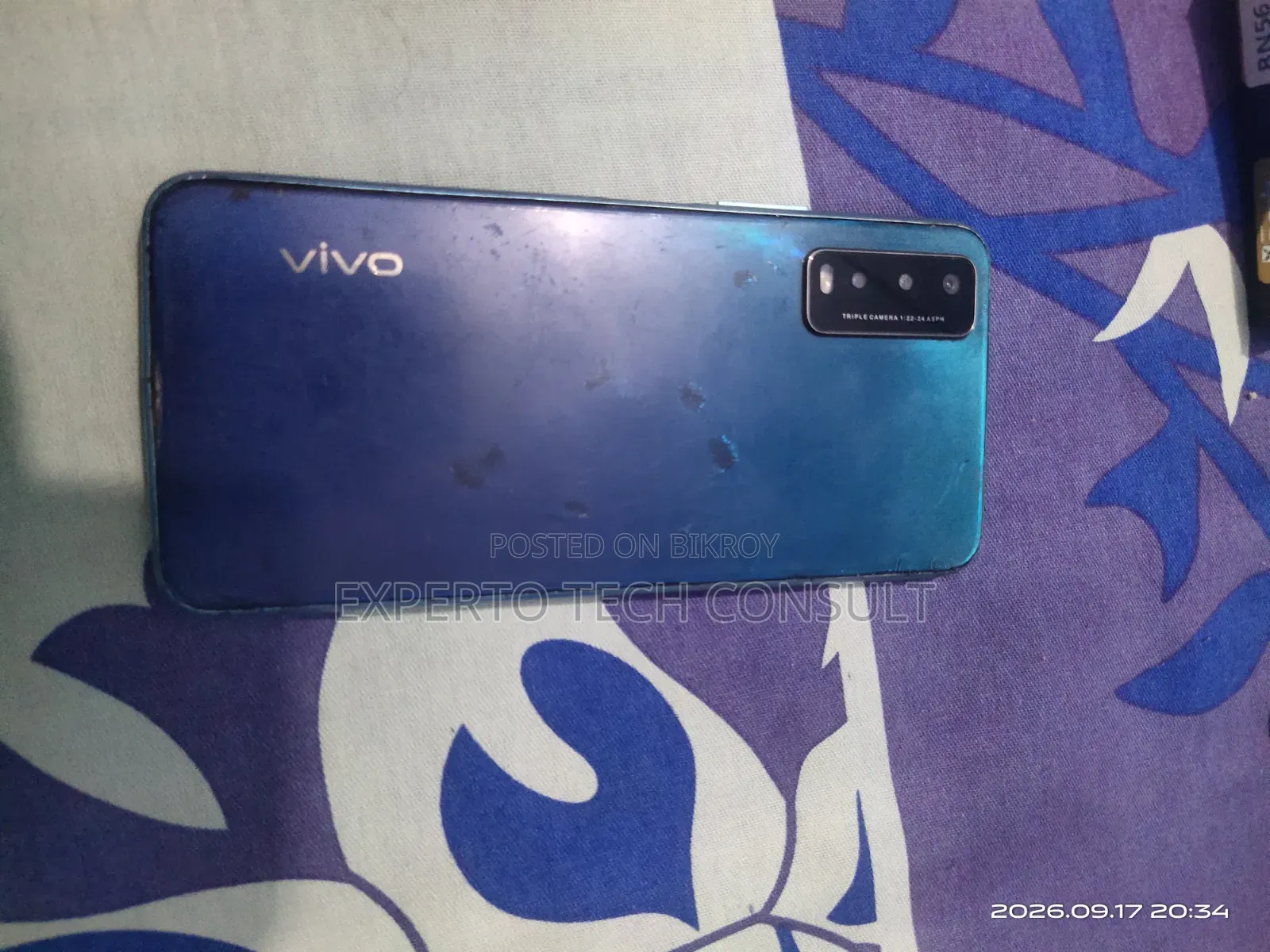 Vivo Y20 64 GB Blue