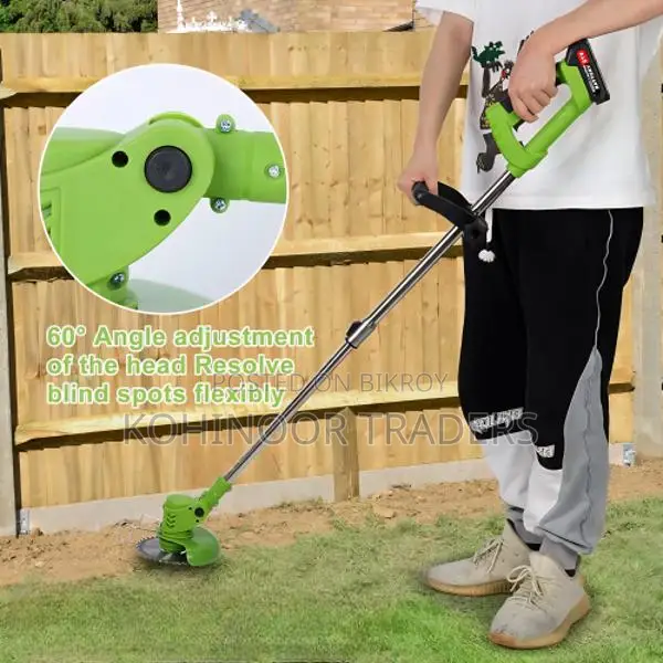 Kn Power Double Battery Operated Grass Trimmer