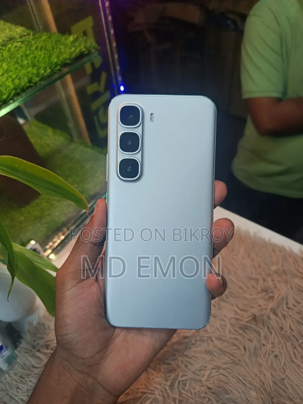 ইনফিনিক্স হট ৬০ প্রো+ ১২৮ জিবি গ্রে