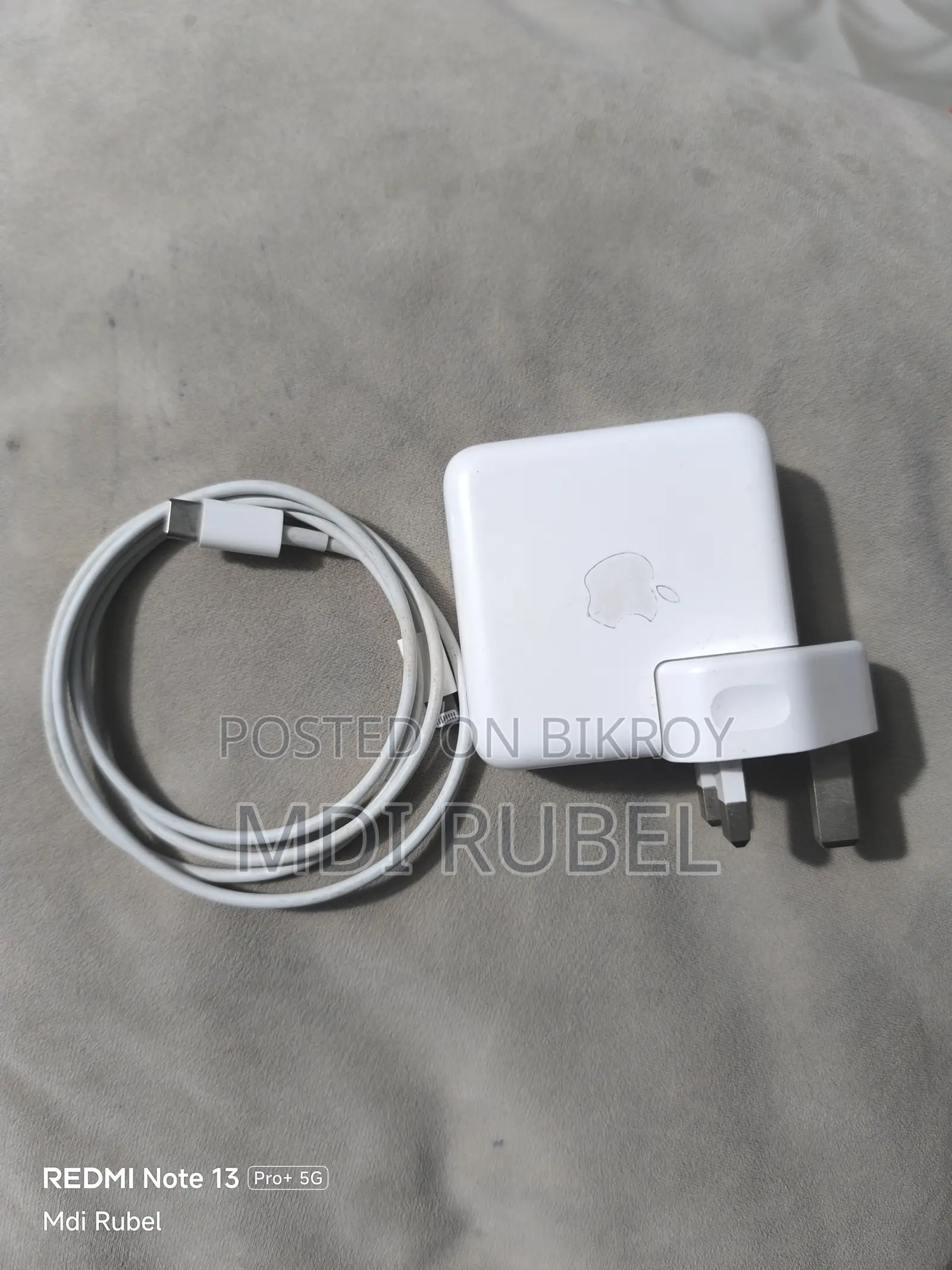 I Phone 70w Original Charger 3 Pin