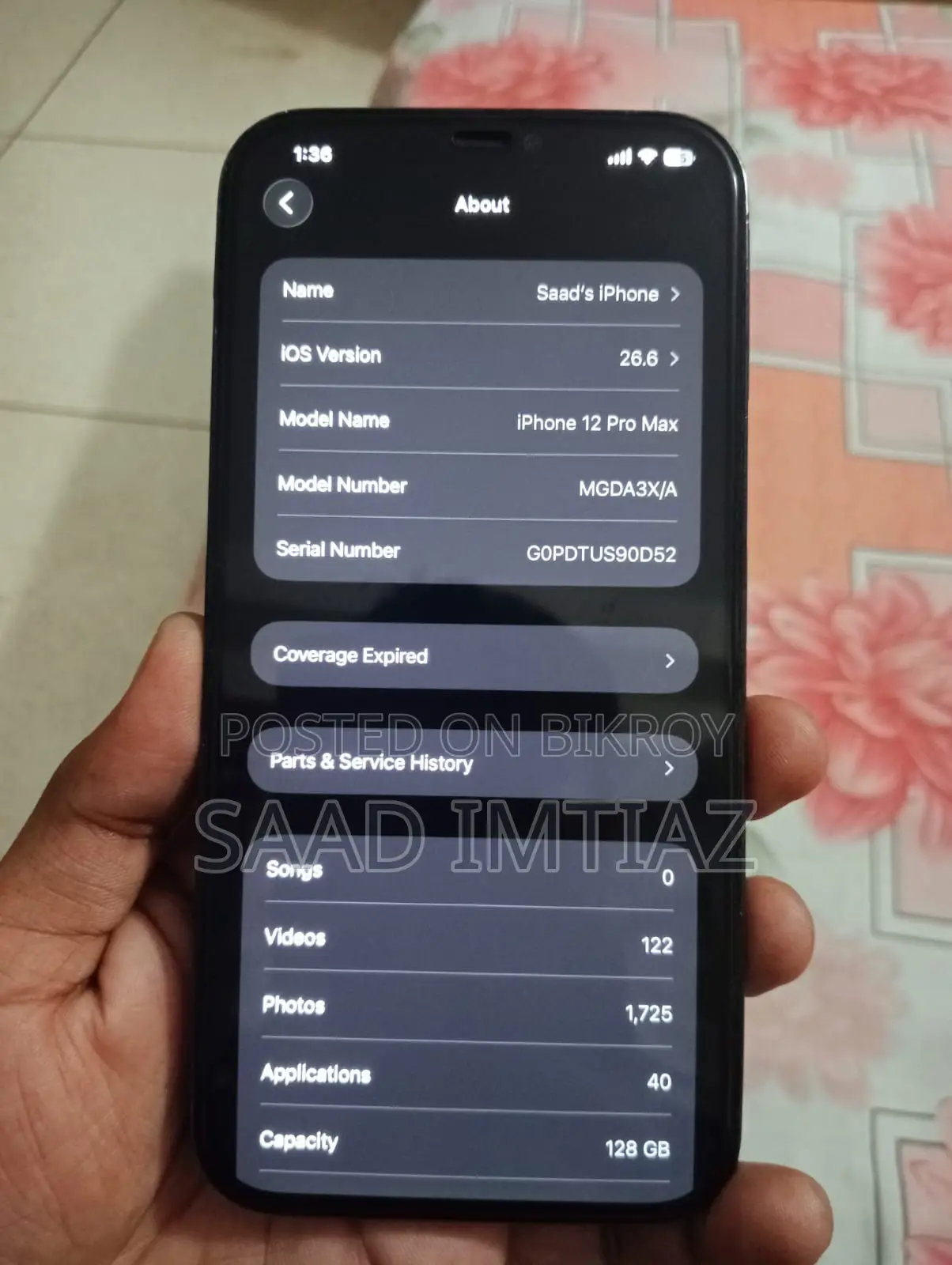 Apple iPhone 12 Pro Max 128 GB Blue