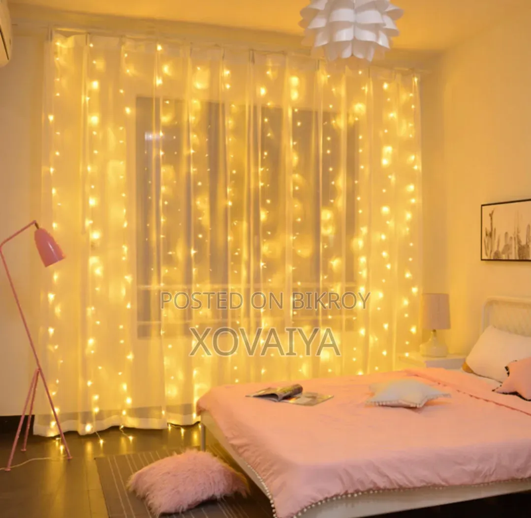 Best Lighting for Puja, Curtain Fairy Light