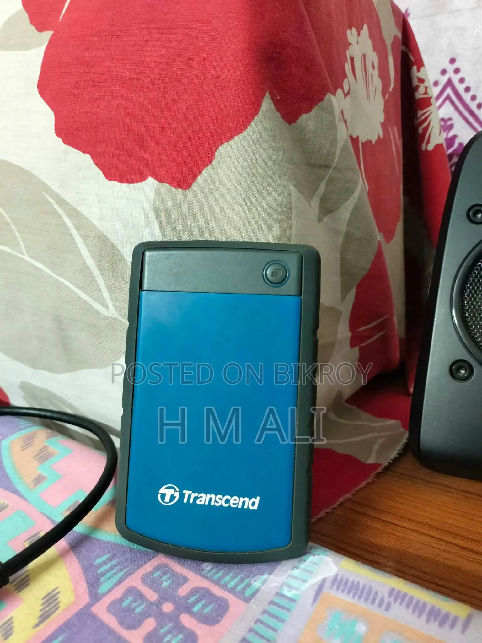 Transcend StoreJet 25H3 1TB USB 3.1 Navy Blue External HDD