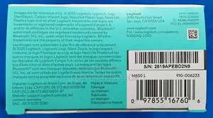 Logitech Signature M650L Silent Wireless Mouse (Large Size)