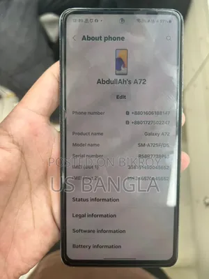 Samsung Galaxy A72 256 GB