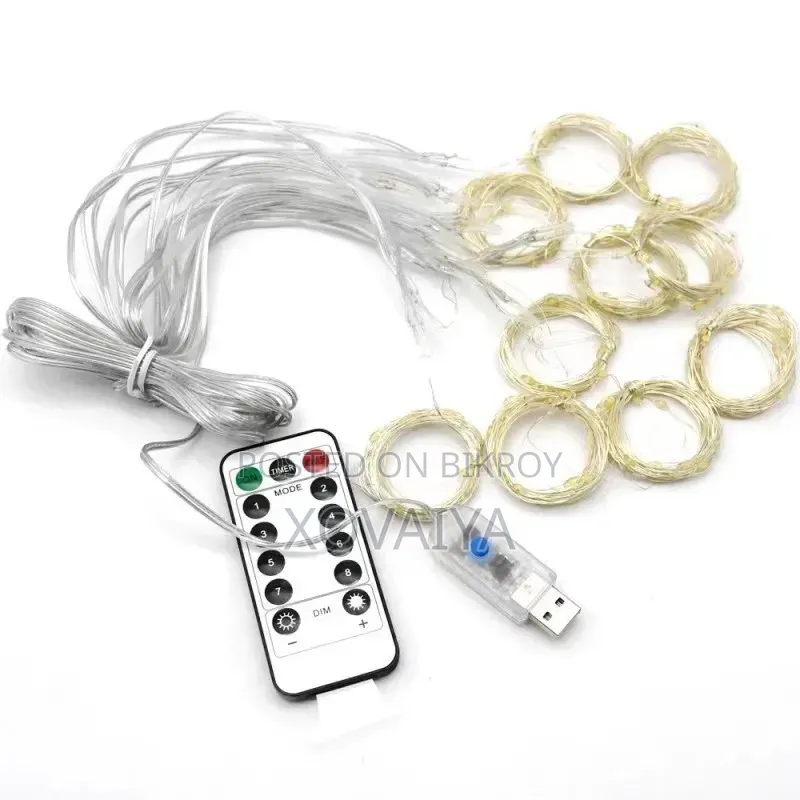 Best Lighting for Puja, Curtain Fairy Light