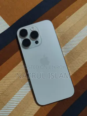 অ্যাপল আইফোন ১৬ প্রো ২৫৬ জিবি হোয়াইট