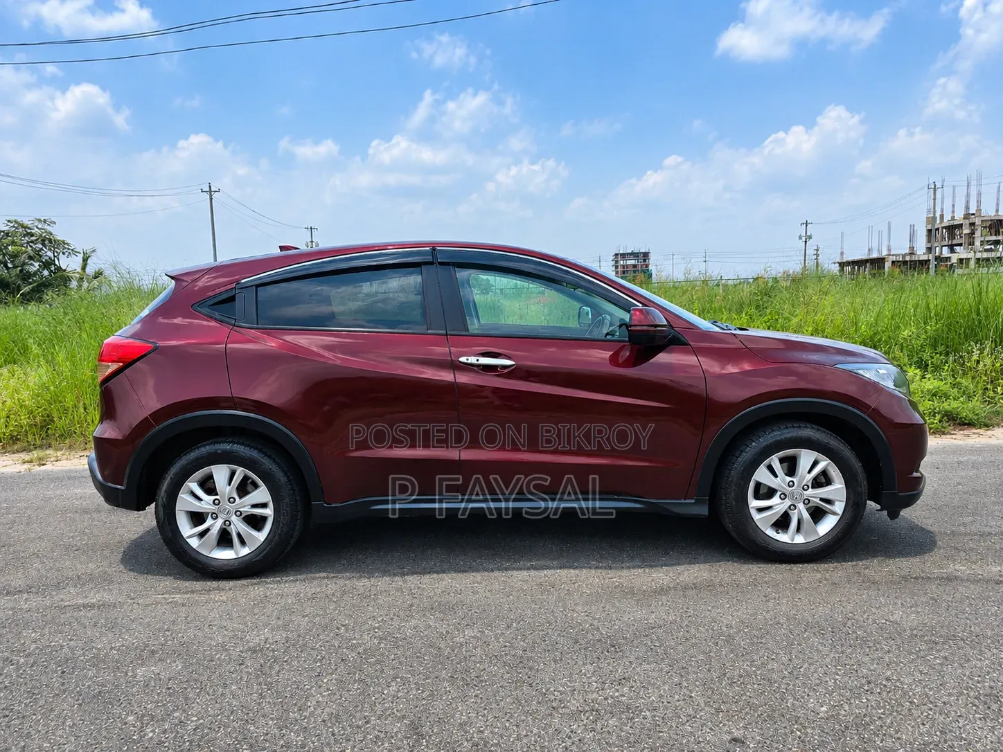 Honda Vezel 2015 Maroon
