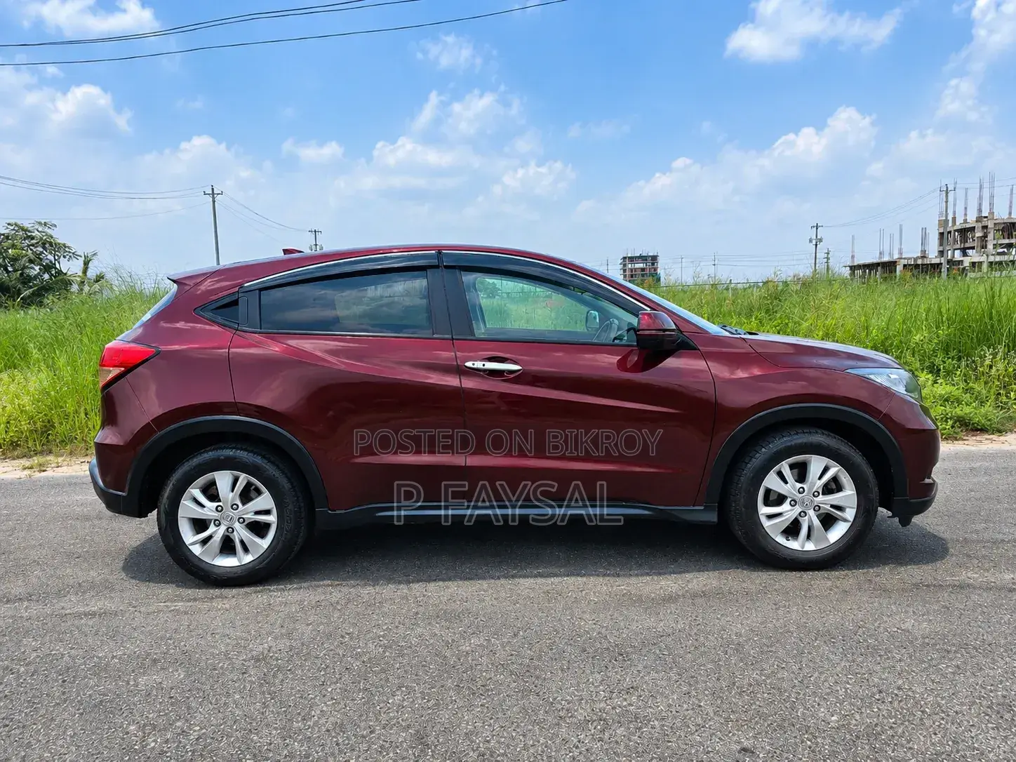 Honda Vezel 2015 Maroon