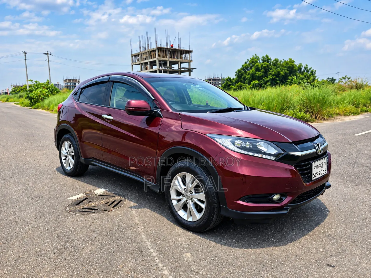 Honda Vezel 2015 Maroon
