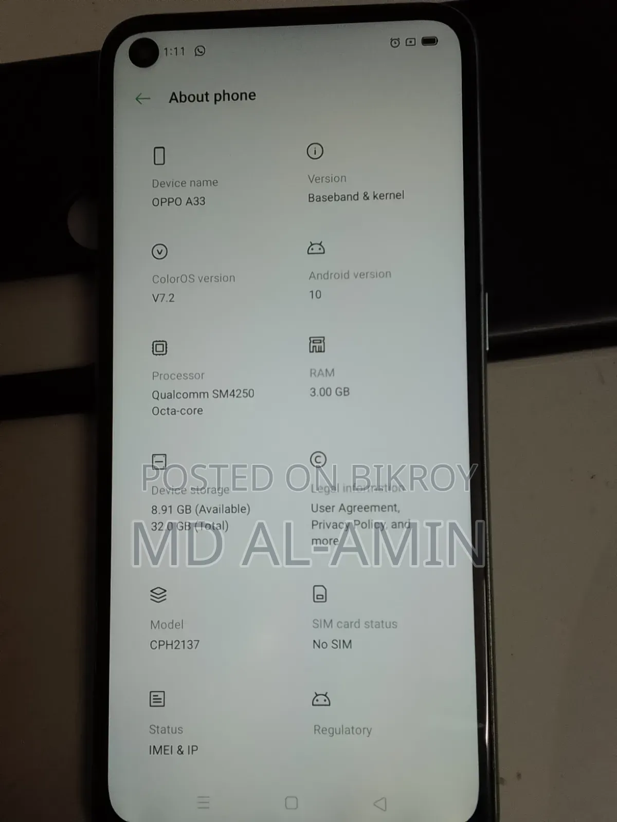 Oppo A33 32 GB