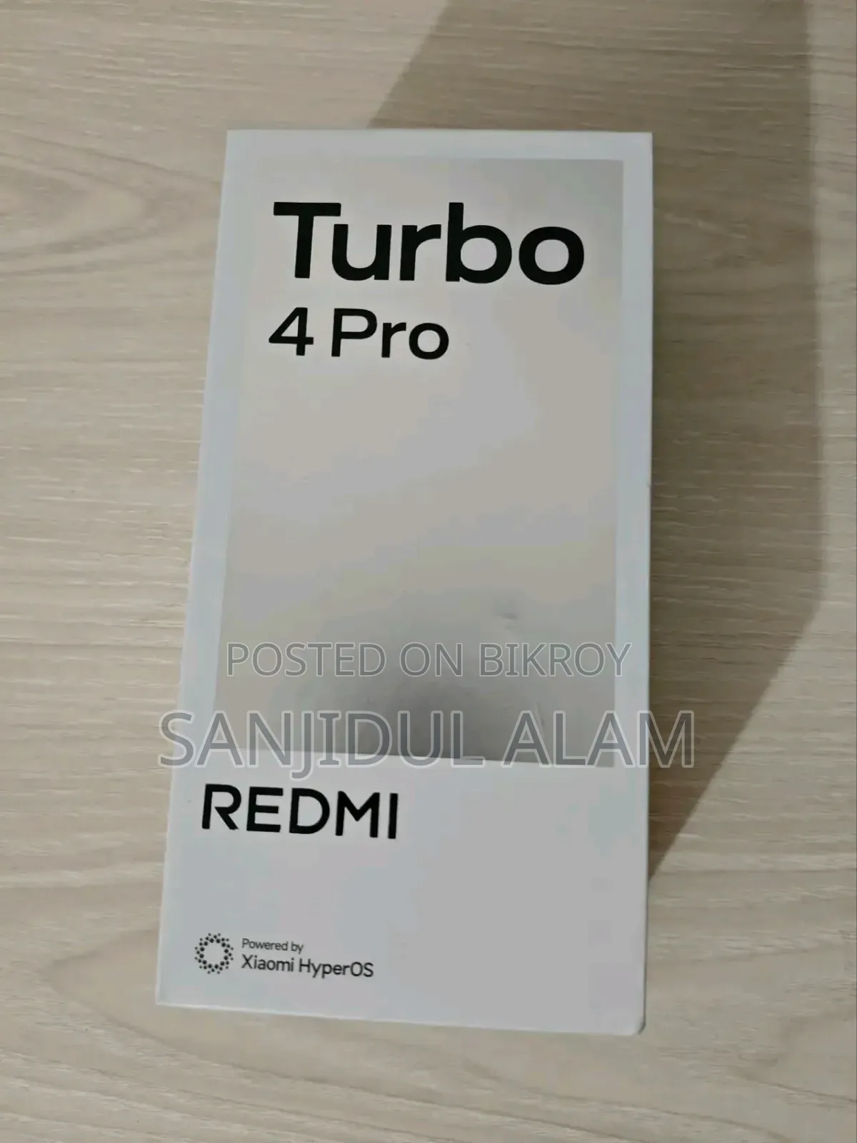 শাওমি রেডমি টার্বো ৪ প্রো ২৫৬ জিবি গোল্ড