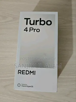 শাওমি রেডমি টার্বো ৪ প্রো ২৫৬ জিবি গোল্ড