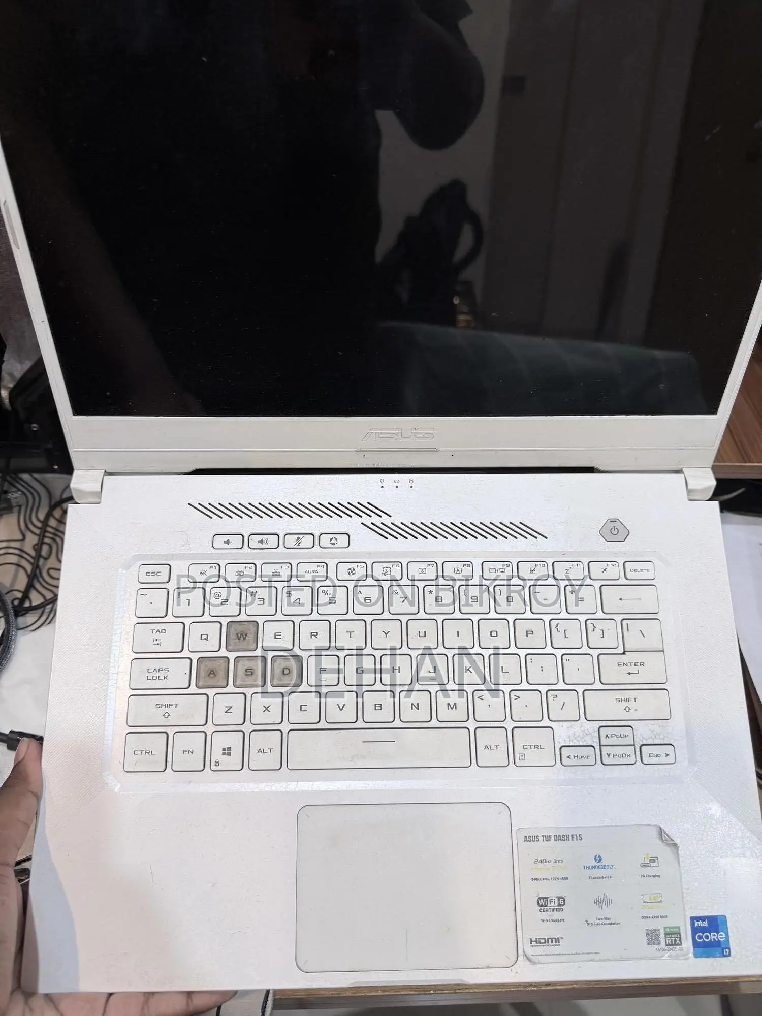 Laptop Asus TUF Dash F15 16GB Intel Core i7 SSD 512GB