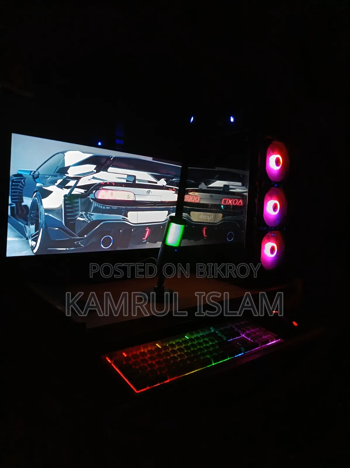 Desktop Computer 16GB AMD Ryzen 7 SSD 512GB