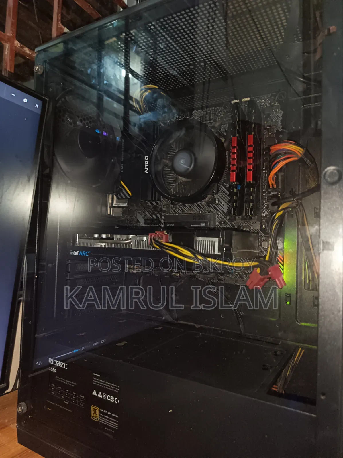 Desktop Computer 16GB AMD Ryzen 7 SSD 512GB