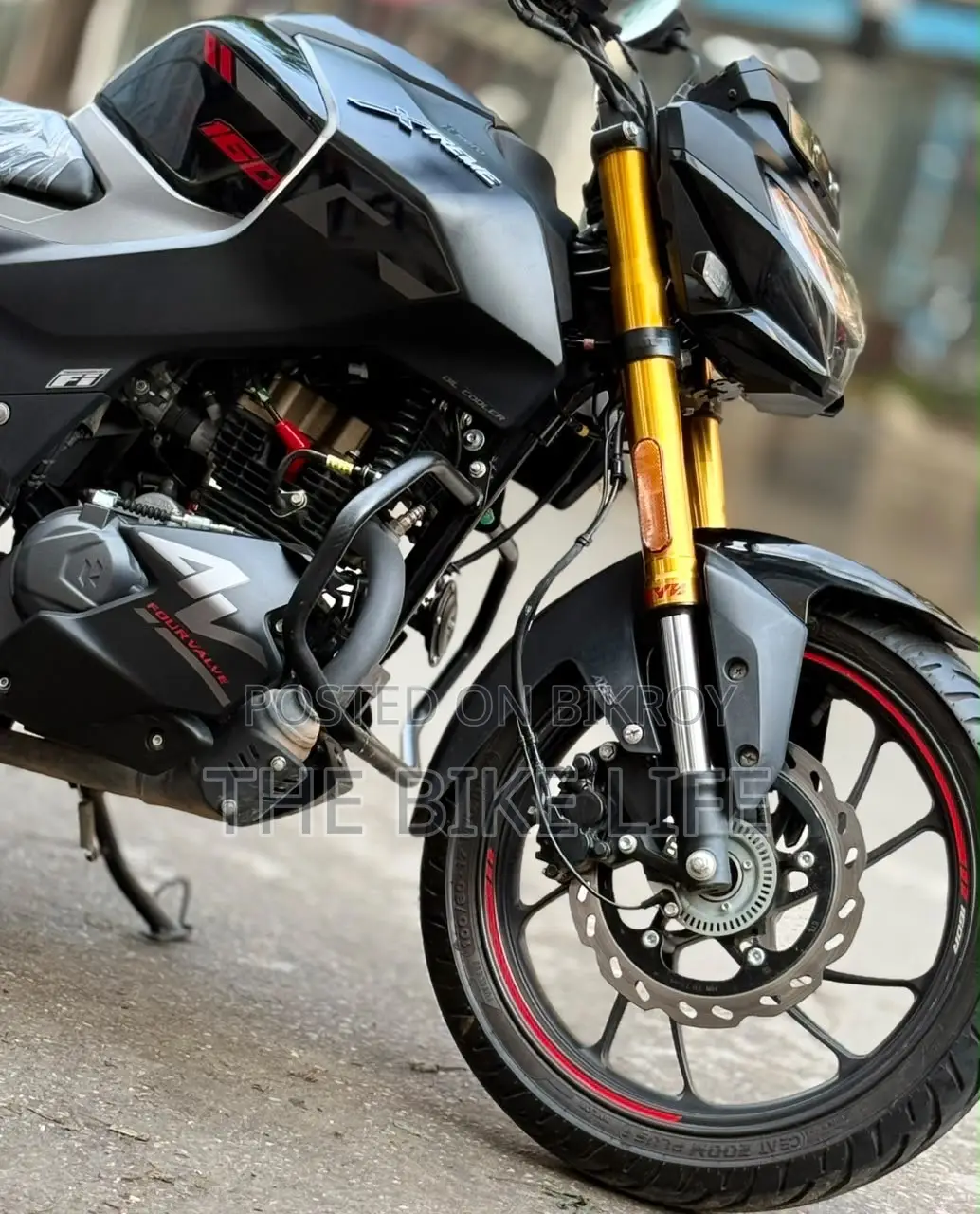 Hero Xtreme 160R 4V 2026 Black