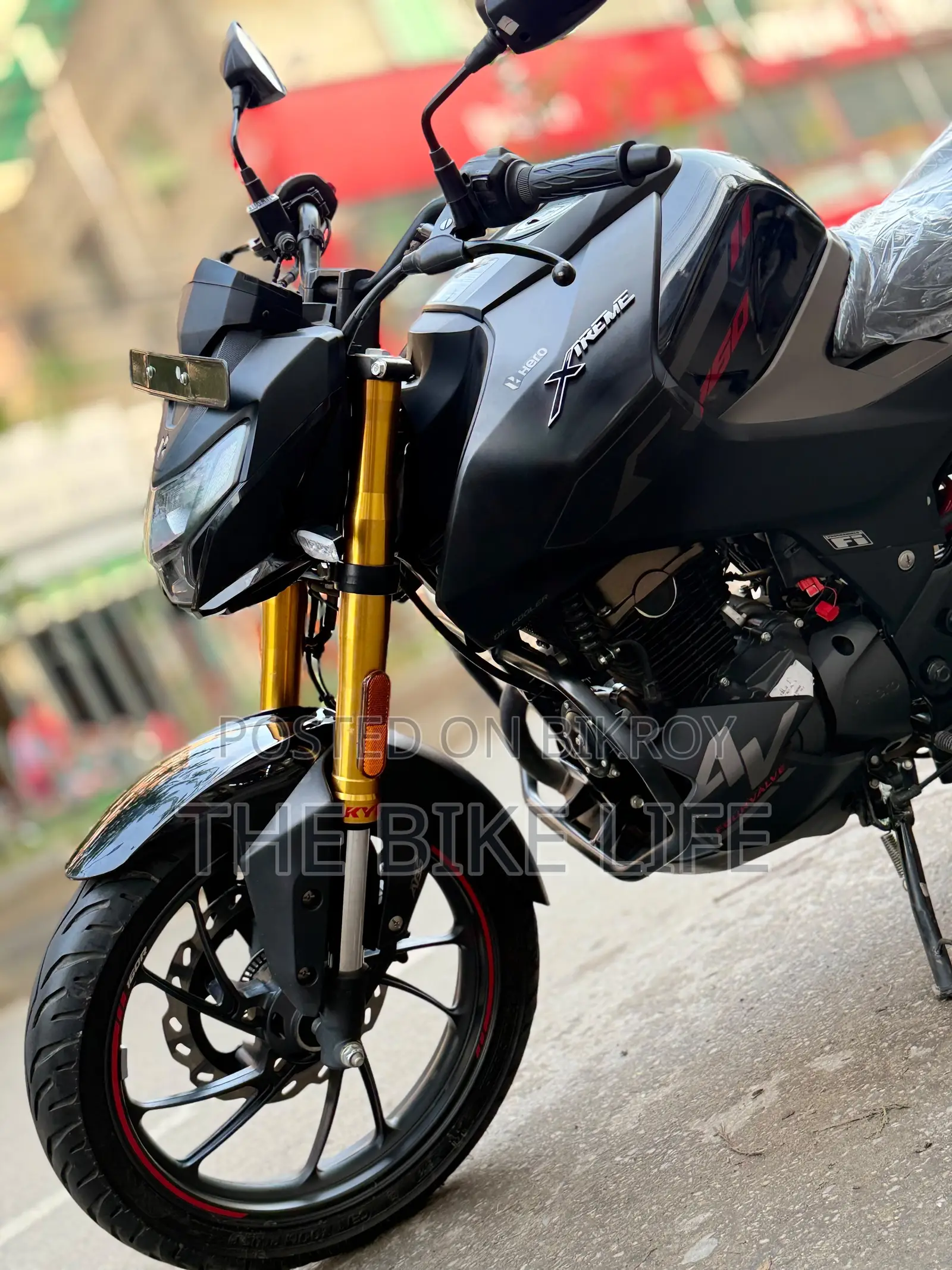 Hero Xtreme 160R 4V 2026 Black