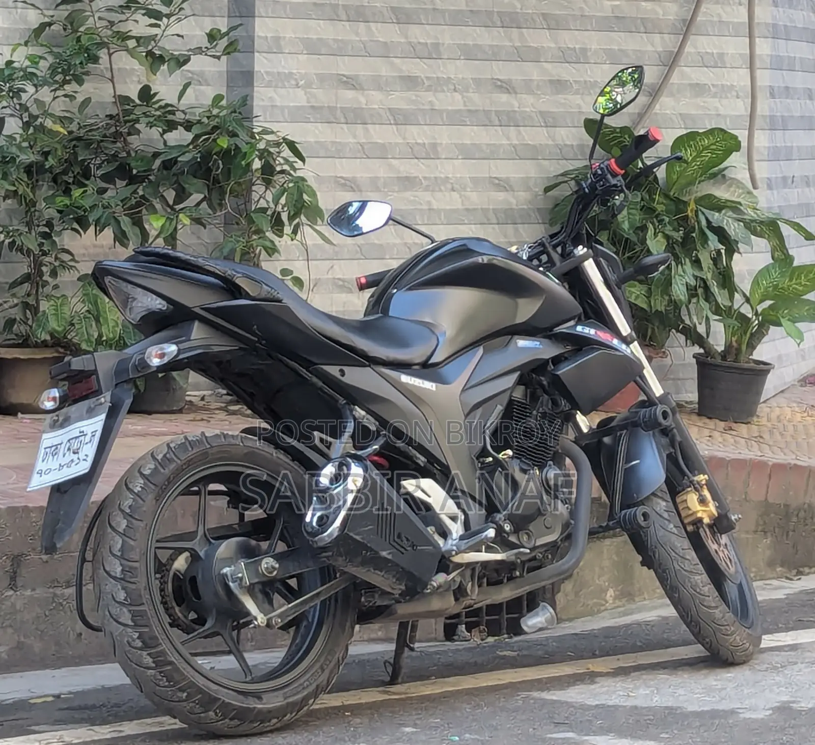 Suzuki Gixxer 2025 Black