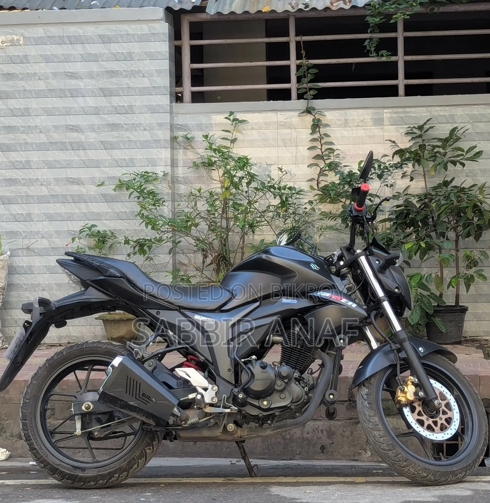 Suzuki Gixxer 2025 Black