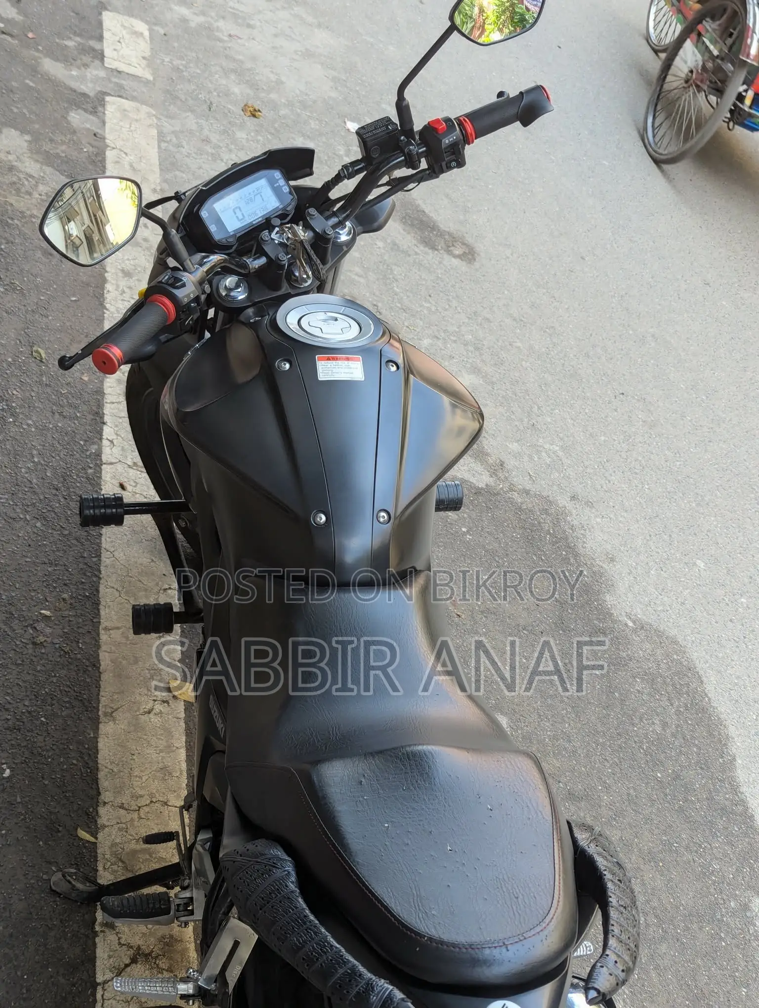 Suzuki Gixxer 2025 Black