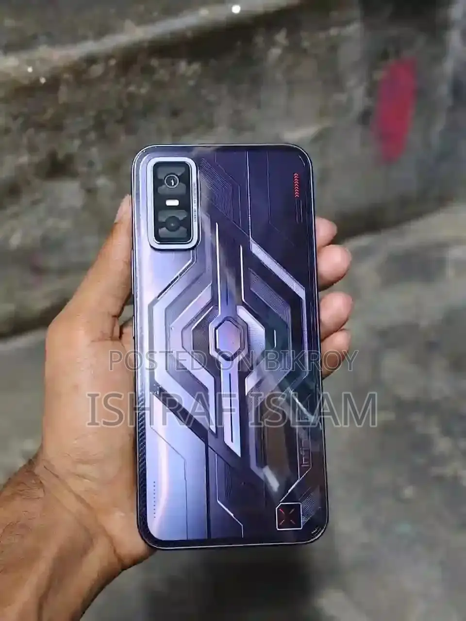 ইনফিনিক্স জিটি ৩০ প্রো ৫জি ২৫৬ জিবি কালো
