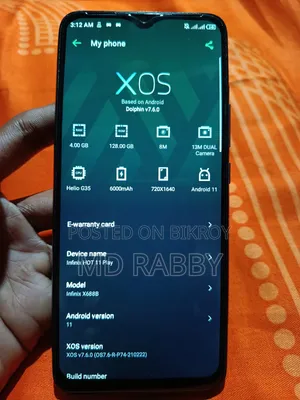 Infinix Hot 11 Play 128 GB Blue