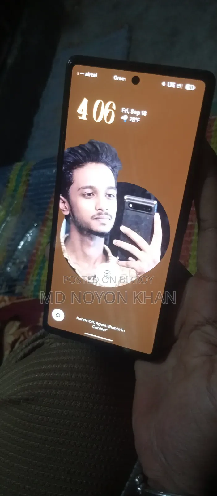 গুগল পিক্সেল ৬ ১২৮ জিবি ব্ল্যাক