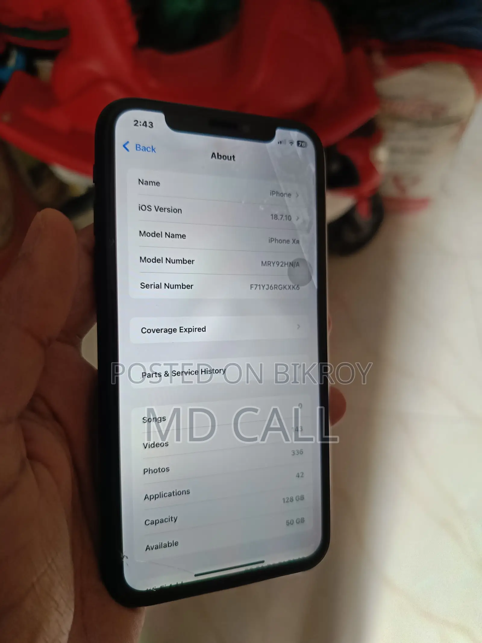 Apple iPhone XR 128 GB Black