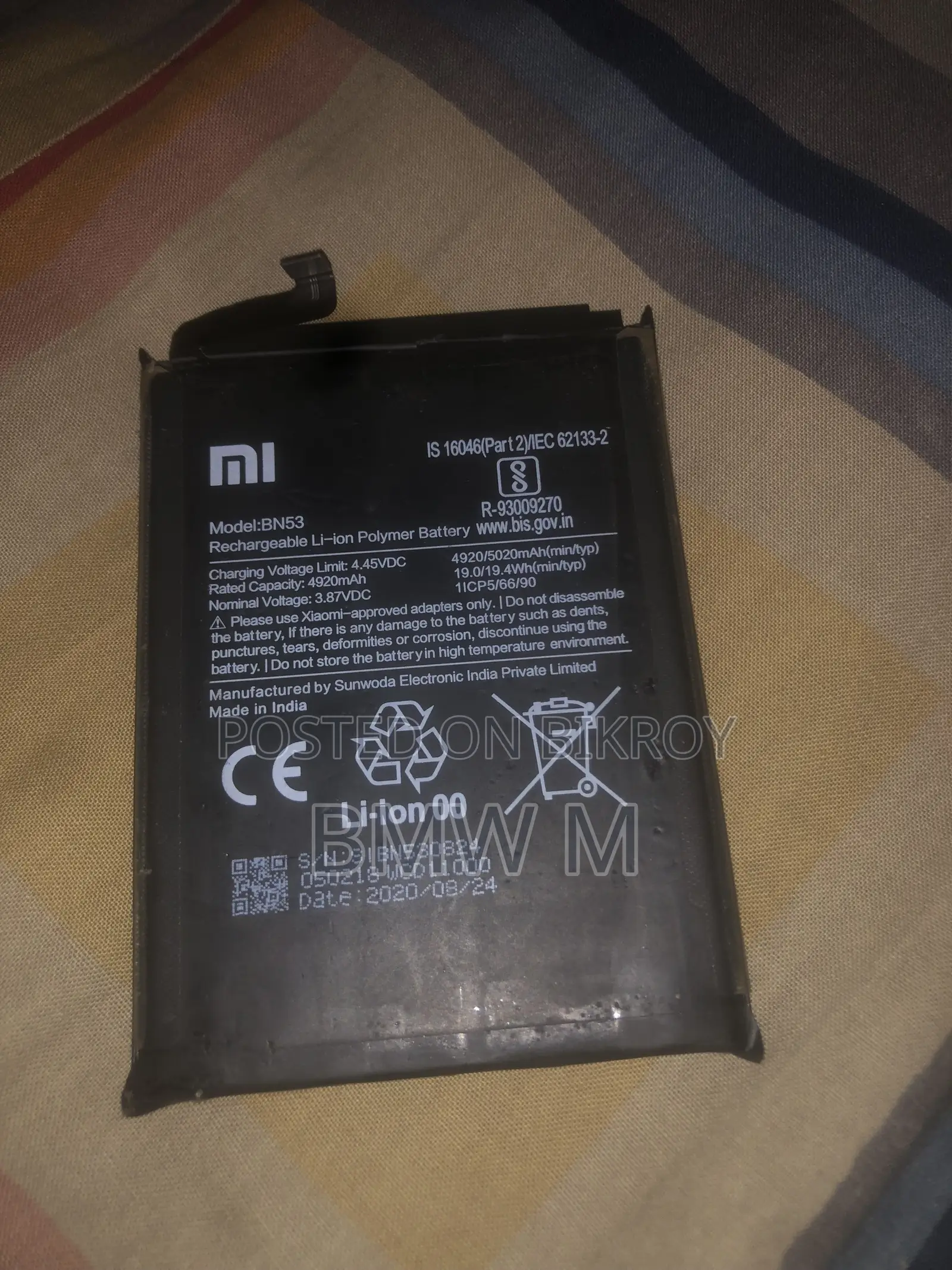 Mi BN53 4920 Mah Battery