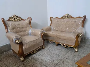 Teak Wood Modern Sofa Set