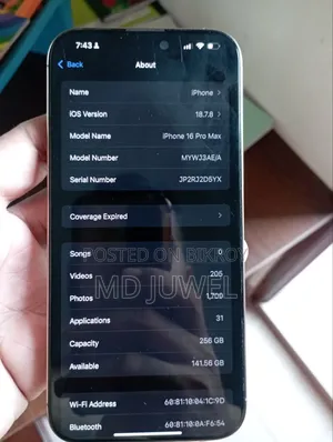 Apple iPhone 16 Pro Max 256 GB Gold