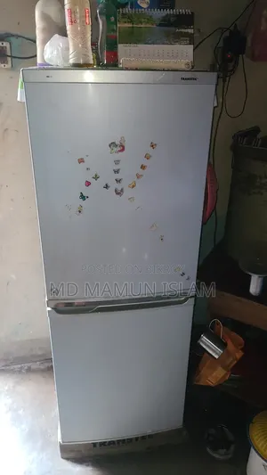 ট্রান্সটেক রেফ্রিজারেটর টিআরএইচ১০ (সিলভার)